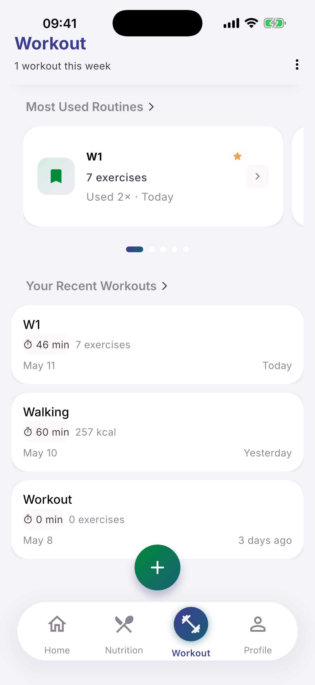Set tracking